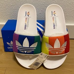 adidas Adilette Pride slides